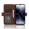 Ulefone Note 16 Pro Leather Phone Case Brown with Card Slots - 5