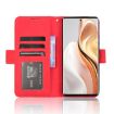 Ulefone Note 17 Pro Red Leather Phone Case with Card Slots - 6