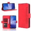 Ulefone Note 19 Red Leather Phone Case with Card Slots - 1
