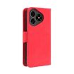 Ulefone Note 19 Red Leather Phone Case with Card Slots - 3