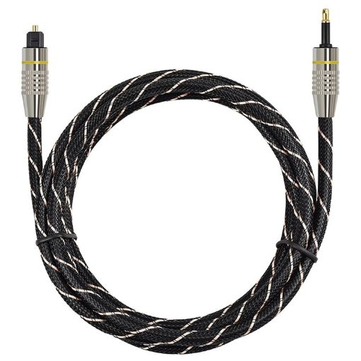 1.5m EMK Square to Round Port Digital Audio Optical Fiber Cable - 1
