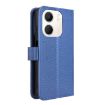 OPPO A5x 4G/5G Global Diamond Texture Leather Case - Blue - 3