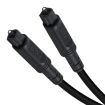 2m EMK Square Port to Square Port Optical Audio Cable (Black) - 2