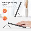 Samsung Galaxy Tab S9+ DUX DUCIS Domo Series Leather Case (Black) - 4