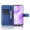 Ulefone Note 15 Blue Leather Phone Case - Diamond Texture Cover - 4
