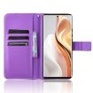 Ulefone Note 17 Pro Purple Leather Phone Case - Diamond Texture - 4