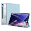 Samsung Galaxy Tab S10 FE/S9 FE/S9 DUX DUCIS Leather Case Blue - 1