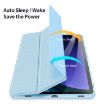 Samsung Galaxy Tab S10 FE/S9 FE/S9 DUX DUCIS Leather Case Blue - 4
