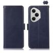 For Honor 400 Pro Blue Crazy Horse Leather Phone Case 160.8mm Global - 1