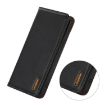 For Honor 400 Pro Global Black Cowhide Leather Phone Case 160.8mm - 6