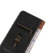 For Honor 400 Pro Global Black Cowhide Leather Phone Case 160.8mm - 7