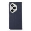 For Honor 400 Pro Global Blue Leather Phone Case - KHAZNEH Nappa Cowhide - 3