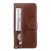 Xiaomi 14 Ultra Brown Calf Texture Zipper Leather Phone Case - 2