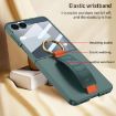 Samsung Galaxy Z Flip7 5G Shockproof Case with Ring Strap - Green - 3
