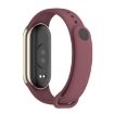 Xiaomi Mi Band 8/9 Mijobs Wine Red Silicone Watch Band - 3