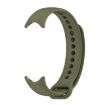 Xiaomi Mi Band 8/9 Mijobs Army Green Silicone Watch Band - 2