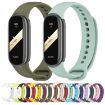 Xiaomi Mi Band 8/9 Mijobs Army Green Silicone Watch Band - 4