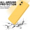 Samsung Galaxy A07 4G Yellow Silicone Dropproof Full Coverage Case - 5