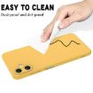 Samsung Galaxy A07 4G Yellow Silicone Dropproof Full Coverage Case - 8