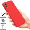 Samsung Galaxy A07 4G Red Liquid Silicone Dropproof Phone Case - 2