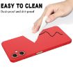 Samsung Galaxy A07 4G Red Liquid Silicone Dropproof Phone Case - 8