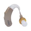 KAIXINWEI F-168 Earhook Hearing Aid Sound Amplifier DC1.5V Khaki - 4