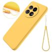 OnePlus 12 Yellow Silicone Shockproof Phone Case - Pure Color - 2