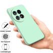 OnePlus 12R/Ace 3 5G Green Liquid Silicone Shockproof Phone Case - 4