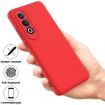 OnePlus Nord CE4 Red Liquid Silicone Shockproof Phone Case - 2