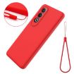 OnePlus Nord CE4 Red Liquid Silicone Shockproof Phone Case - 7