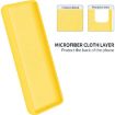 For Honor Magic5 Pro Yellow Liquid Silicone Dropproof Phone Case - 5