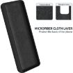 For Honor X6a Black Liquid Silicone Dropproof Full Coverage Phone Case - 5