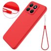 For Honor X8b Red Liquid Silicone Dropproof Full Coverage Phone Case - 2