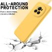 For Honor Magic6 Yellow Liquid Silicone Dropproof Full Coverage Case - 3