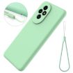 For Honor 200 Pro Green Liquid Silicone Dropproof Phone Case - 7