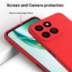 For Honor 200 Red Liquid Silicone Dropproof Full Coverage Phone Case - 3
