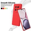 For Honor X9c/X60 Pro 5G Red Liquid Silicone Dropproof Phone Case - 3