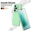 For Honor 300 Ultra/Pro Green Liquid Silicone Dropproof Phone Case - 3