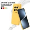 For Honor Magic7 Pro Yellow Liquid Silicone Dropproof Phone Case - 3