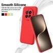 For Honor Magic7 Red Liquid Silicone Dropproof Full Coverage Phone Case - 3