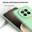 For Honor Magic7 Green Liquid Silicone Dropproof Full Coverage Case - 4