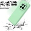 For Honor Magic7 Green Liquid Silicone Dropproof Full Coverage Case - 5