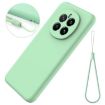 For Honor Magic7 Green Liquid Silicone Dropproof Full Coverage Case - 7