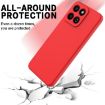 For Honor X6b 5G/Play 60 Plus Red Silicone Dropproof Phone Case - 5