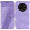 Tecno Spark 30 4G Embossed Leather Phone Case - Purple - 1