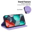 Tecno Spark 30 4G Embossed Leather Phone Case - Purple - 6
