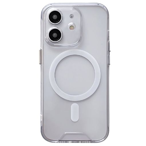 iPhone 12 MagSafe Compatible Transparent Acrylic TPU Case - 1