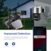 ESCAM G03 2x4MP Dual Lens 8X Zoom WiFi Camera with Two-way Voice (AU Plug) - 7