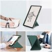 Samsung Galaxy Tab S9+ Dark Green Cloth Texture Leather Case - 4