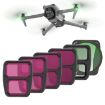 DJI Air 3 STARTRC Drone Lens Filter 6-in-1 ND8/16/32/64 UV CPL - 1